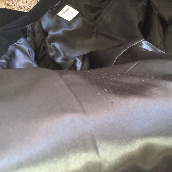 SOLD!! Old Navy Black Long Peacoat Sz XL - Picture 7 of 10